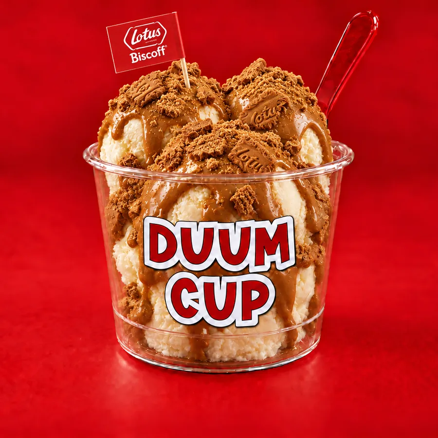 Lotus Ice Cream Cup